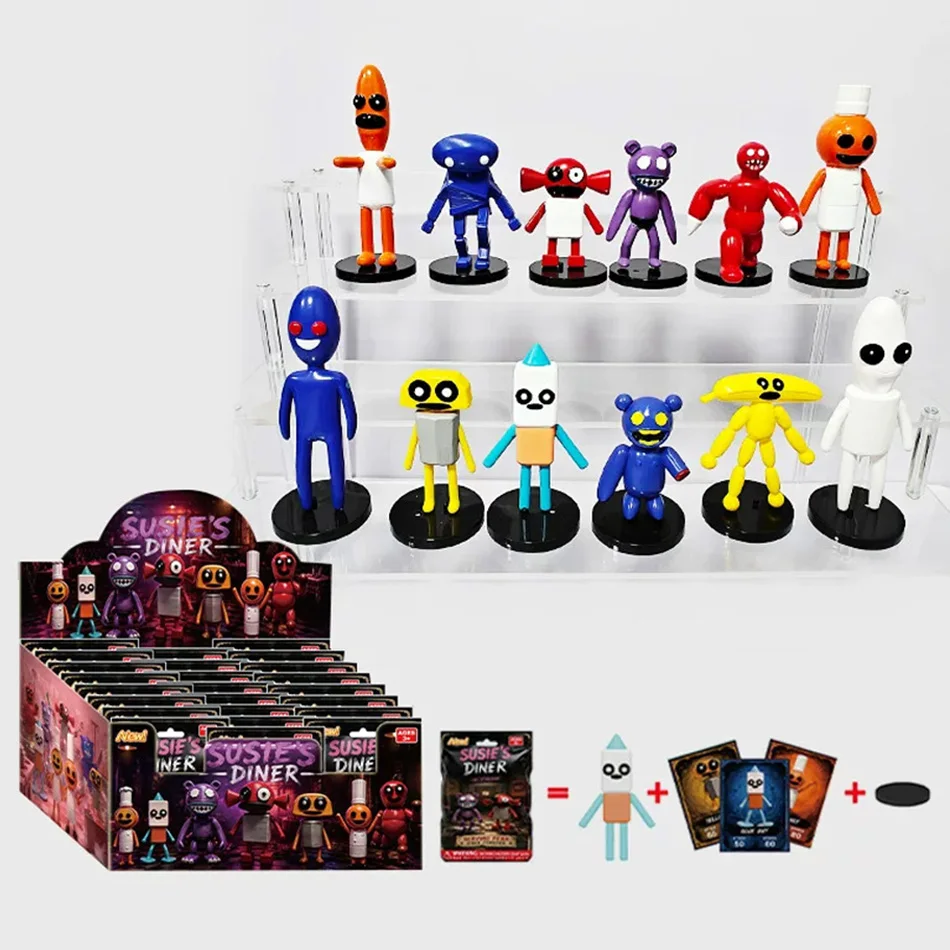 Susie's Restaurant Figure Stick Candy Monster Toy Sweet Monster Play Rabbit Pizza Monster 3D Model Game Doll
Susie's Restaurant Figure Stick Candy Monster Toy Sweet Monster Play Rabbit Pizza Monster 3D Model Game Doll