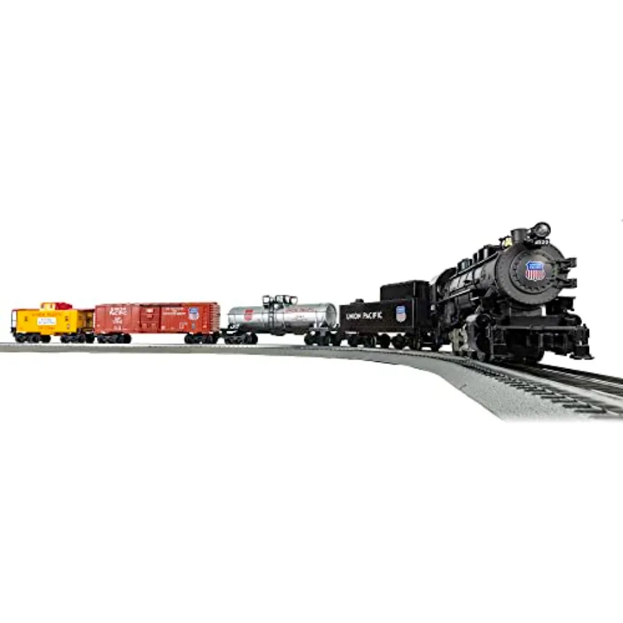 Union Pacific Flyer LionChief 5.0 Electric O Gauge Train Set with Bluetooth Remote for home display, metal and plastic construc
Union Pacific Flyer LionChief 5.0 Electric O Gauge Train Set with Bluetooth Remote for home display, metal and plastic construc