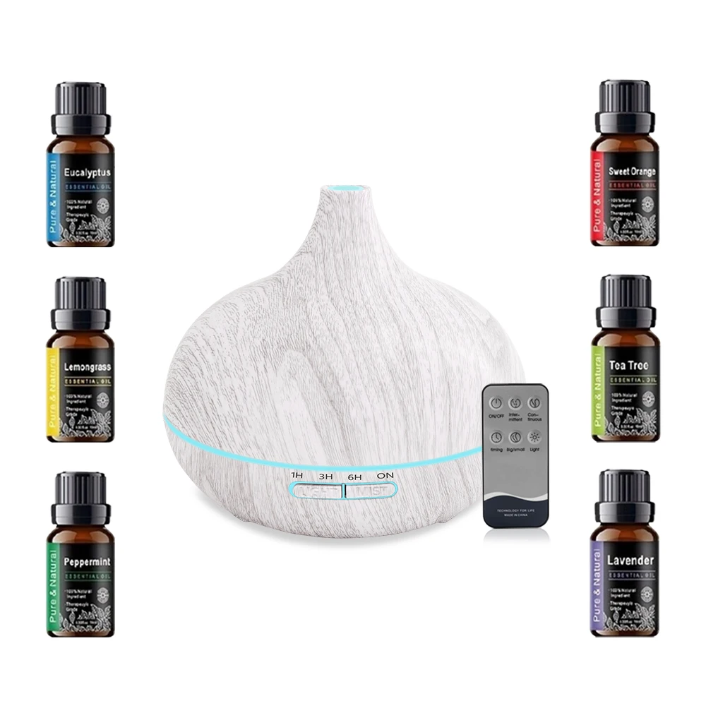 7-in-1 Smart Home Device 550ml Wood Texture Diffuser = Air Purifier + Humidifier + Night Light + Remote Control + Timer + 6 Oil
7-in-1 Smart Home Device 550ml Wood Texture Diffuser = Air Purifier + Humidifier + Night Light + Remote Control + Timer + 6 Oil