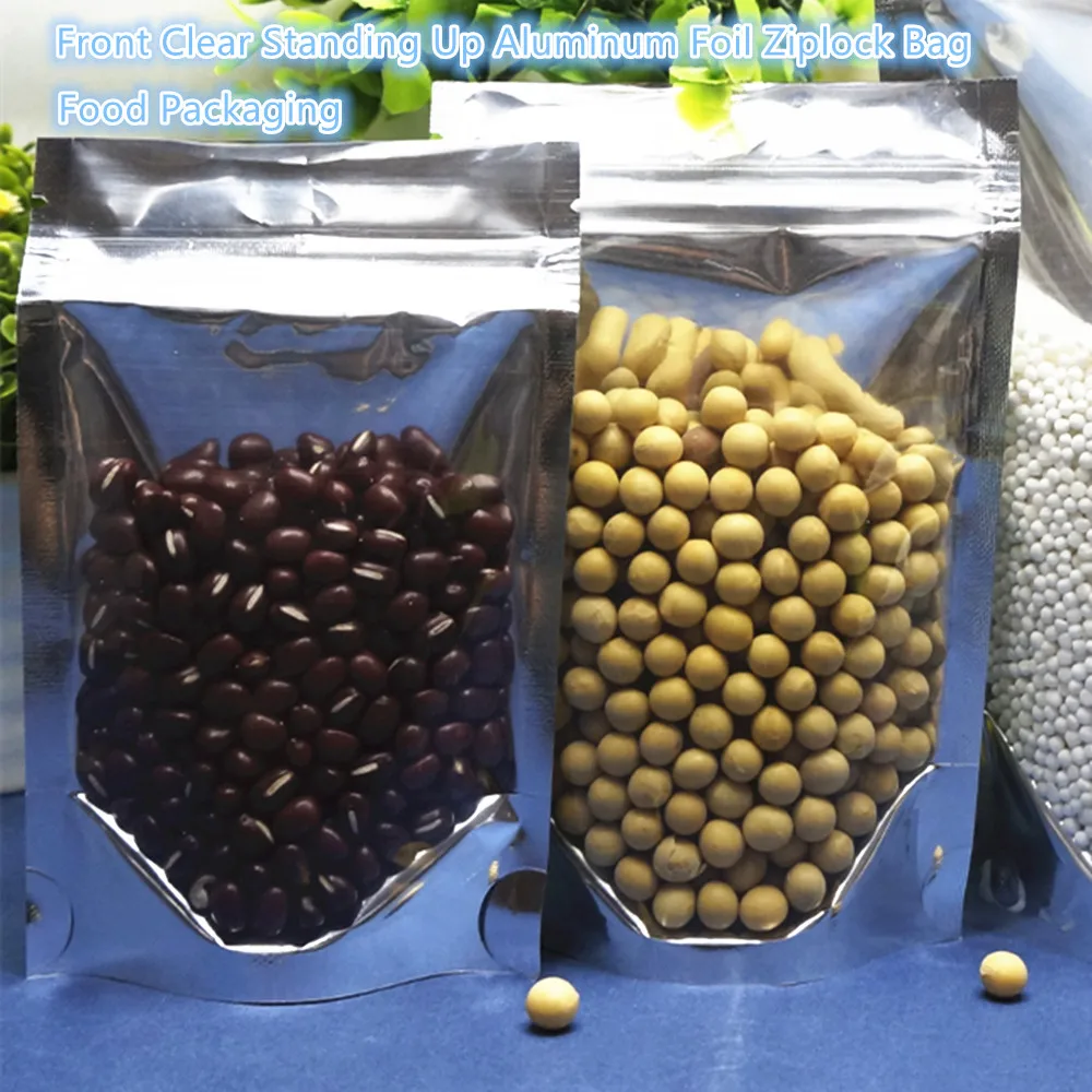 100pcs 18x26cm Resealable Stand Plating Aluminum Foil Self-sealing Bags with One Side Transparent Snacks Food Storage Packaging
100pcs 18x26cm Resealable Stand Plating Aluminum Foil Self-sealing Bags with One Side Transparent Snacks Food Storage Packaging