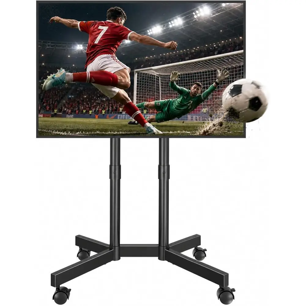 Height-Adjustable TV Cart for 32-75 Inch TVs, Heavy-Duty, Dual-Column, Outdoor & Indoor, Cable Management
Height-Adjustable TV Cart for 32-75 Inch TVs, Heavy-Duty, Dual-Column, Outdoor & Indoor, Cable Management