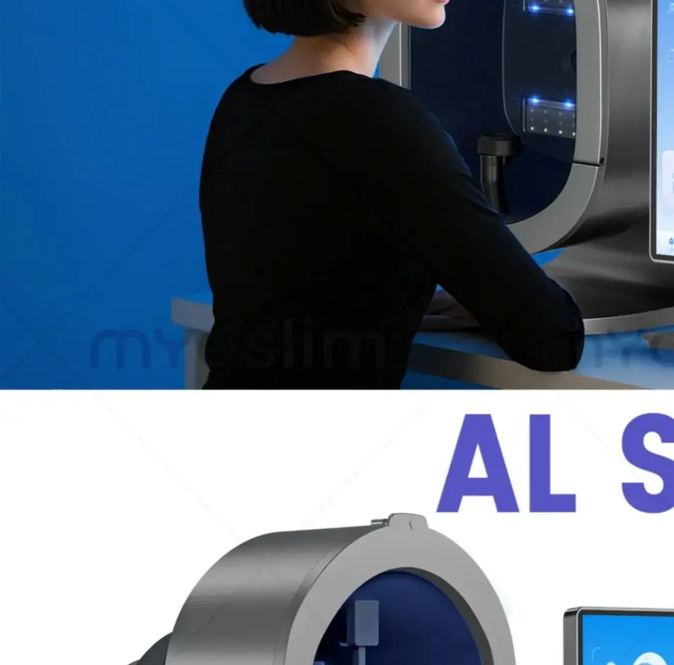 Salon-Grade Skin Analyzer Camera Multispectral imaging- 36MP HD Facial Skin Detection for Acne/Aging/Pigmentation Skin Care
Salon-Grade Skin Analyzer Camera Multispectral imaging- 36MP HD Facial Skin Detection for Acne/Aging/Pigmentation Skin Care