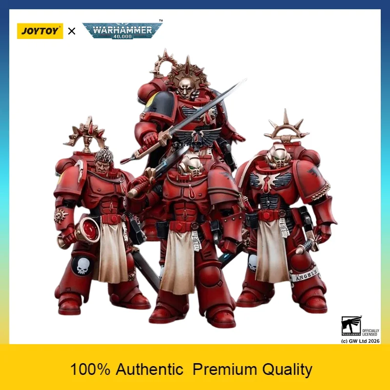 JOYTOY Warhammer 40k Blood Angels Paragons of Baal 4-Pack 1/18 Action Figures Sci-Fi Articulated Collectible Models in Stock
JOYTOY Warhammer 40k Blood Angels Paragons of Baal 4-Pack 1/18 Action Figures Sci-Fi Articulated Collectible Models in Stock