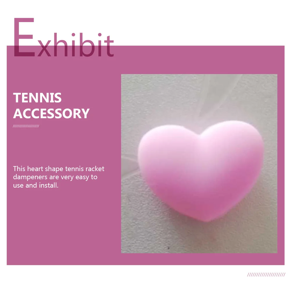 6 Pcs Tennis Racket Shock Absorber Vibration Reduction Racquet Dampener Decorate Silica Gel Dampeners Cute for Accessories
6 Pcs Tennis Racket Shock Absorber Vibration Reduction Racquet Dampener Decorate Silica Gel Dampeners Cute for Accessories