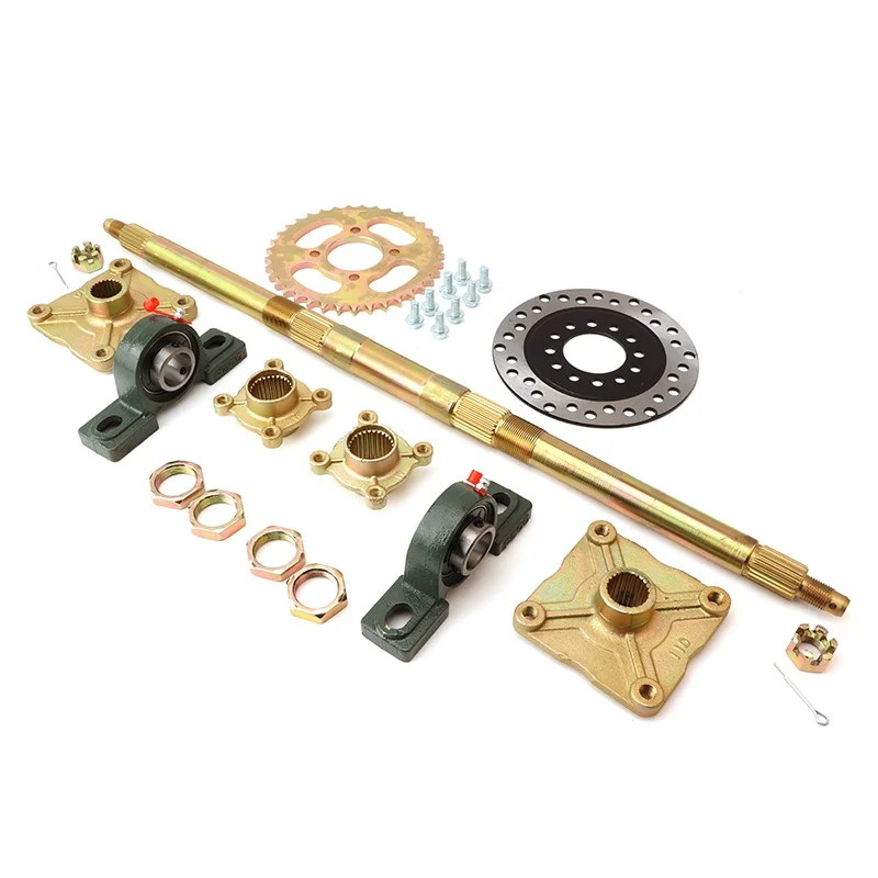 710MM 740MM Rear Axle Assembly with Carrier & Hubs 110cc 125cc 150cc Quad ATV Go karts Dune Buggy 4 hole 3 hole
710MM 740MM Rear Axle Assembly with Carrier & Hubs 110cc 125cc 150cc Quad ATV Go karts Dune Buggy 4 hole 3 hole