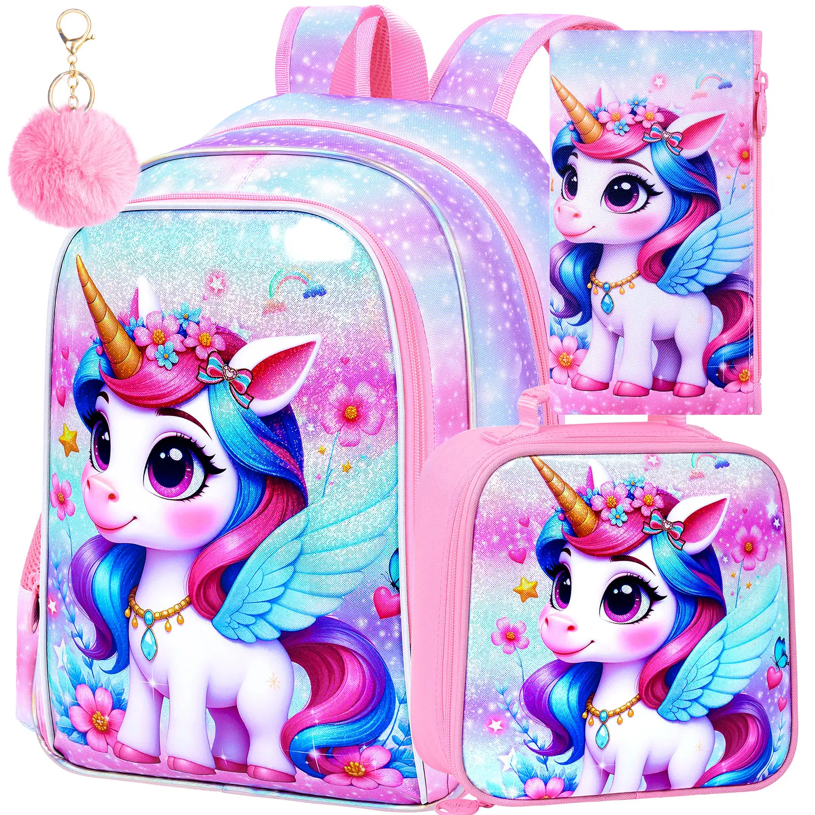 Рюкзак с белым облачным оленем для девочек, 3 шт., детская сумка для книг с коробкой для завтрака, 16-дюймовые дошкольные рюкзаки для начальной школы - белый облачный олень
Рюкзак с белым облачным оленем для девочек, 3 шт., детская сумка для книг с коробкой для завтрака, 16-дюймовые дошкольные рюкзаки для начальной школы - белый облачный олень