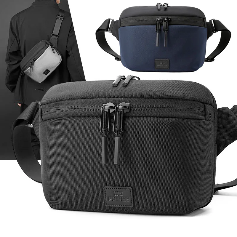 Exclusive Design Men Casual Crossbody Bag Waterproof Outdoor Cycling Chest Pack Portable Waist Bag Large CapacityMessenger Bag 
Exclusive Design Men Casual Crossbody Bag Waterproof Outdoor Cycling Chest Pack Portable Waist Bag Large CapacityMessenger Bag