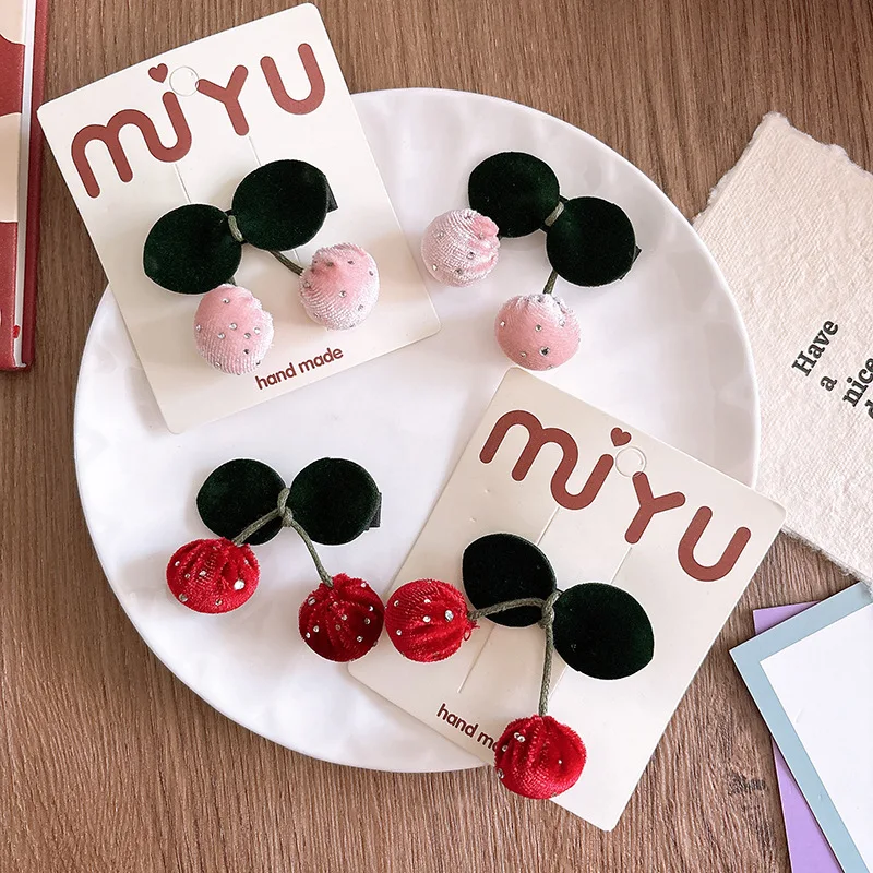 3D Cute Cherry Hair Clip Korean 2025 New Baby Girls Hairpins Non-Slip Princess Hair Accessories 
3D Cute Cherry Hair Clip Korean 2025 New Baby Girls Hairpins Non-Slip Princess Hair Accessories