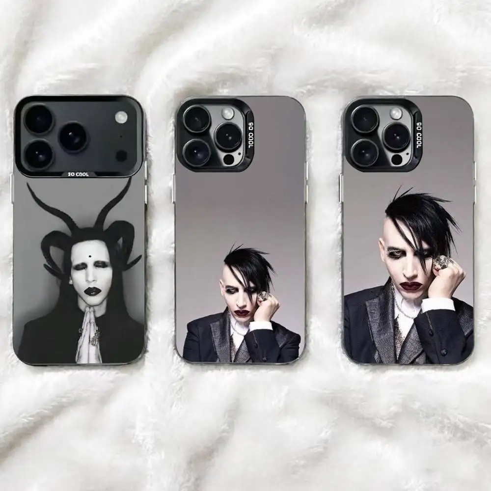 Singer M-Marilyn M-Manson Phone Case For iPhone 17,16,15,14,13,12,11 Plus,Pro Max,XS,Colorful Silver Black Cover
Singer M-Marilyn M-Manson Phone Case For iPhone 17,16,15,14,13,12,11 Plus,Pro Max,XS,Colorful Silver Black Cover
