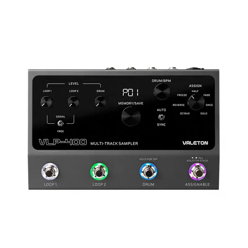 Многодорожечный семплер Valeton Vlp-400 с семью практичными циклическими эффектами и высокопроизводительным аудиозаписью 32 бит/48 кГц
Многодорожечный семплер Valeton Vlp-400 с семью практичными циклическими эффектами и высокопроизводительным аудиозаписью 32 бит/48 кГц