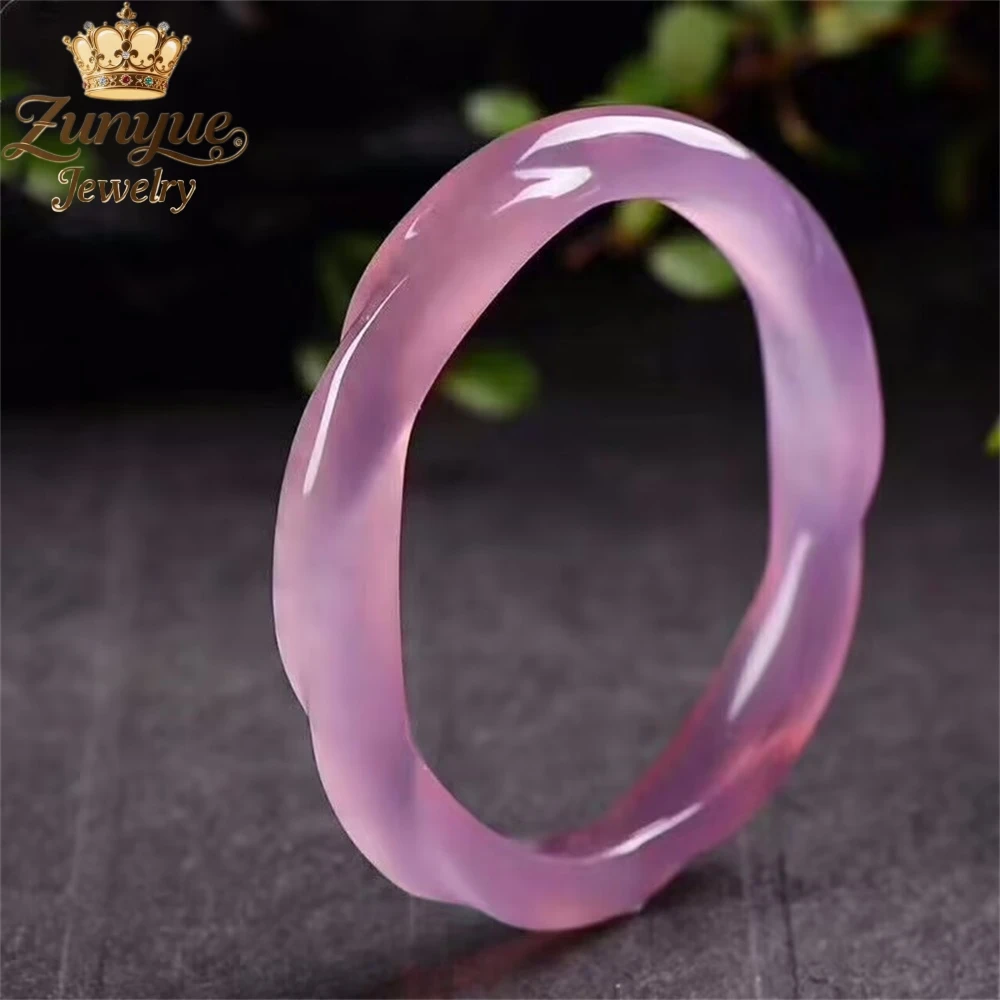 Розово-фиолетовый бамбуковый витой браслет из халцедона, ювелирные изделия класса люкс, модные ювелирные изделия, подвески, изысканный популярный подарок
Розово-фиолетовый бамбуковый витой браслет из халцедона, ювелирные изделия класса люкс, модные ювелирные изделия, подвески, изысканный популярный подарок