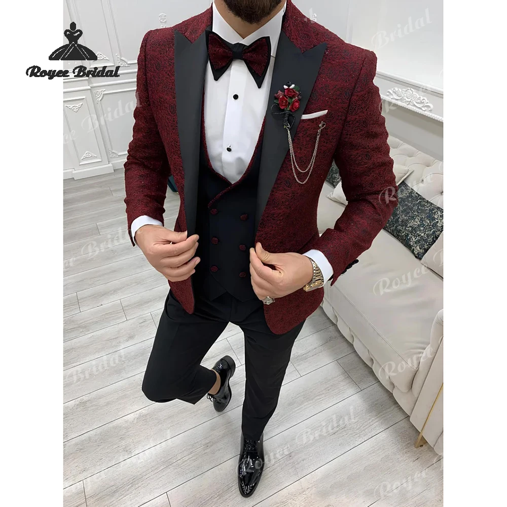 Color Blocking Single Breasted Wedding Men's Wedding Suit 2026 Three Piece Party Prom Evening Suits costume homme mariage
Color Blocking Single Breasted Wedding Men's Wedding Suit 2026 Three Piece Party Prom Evening Suits costume homme mariage