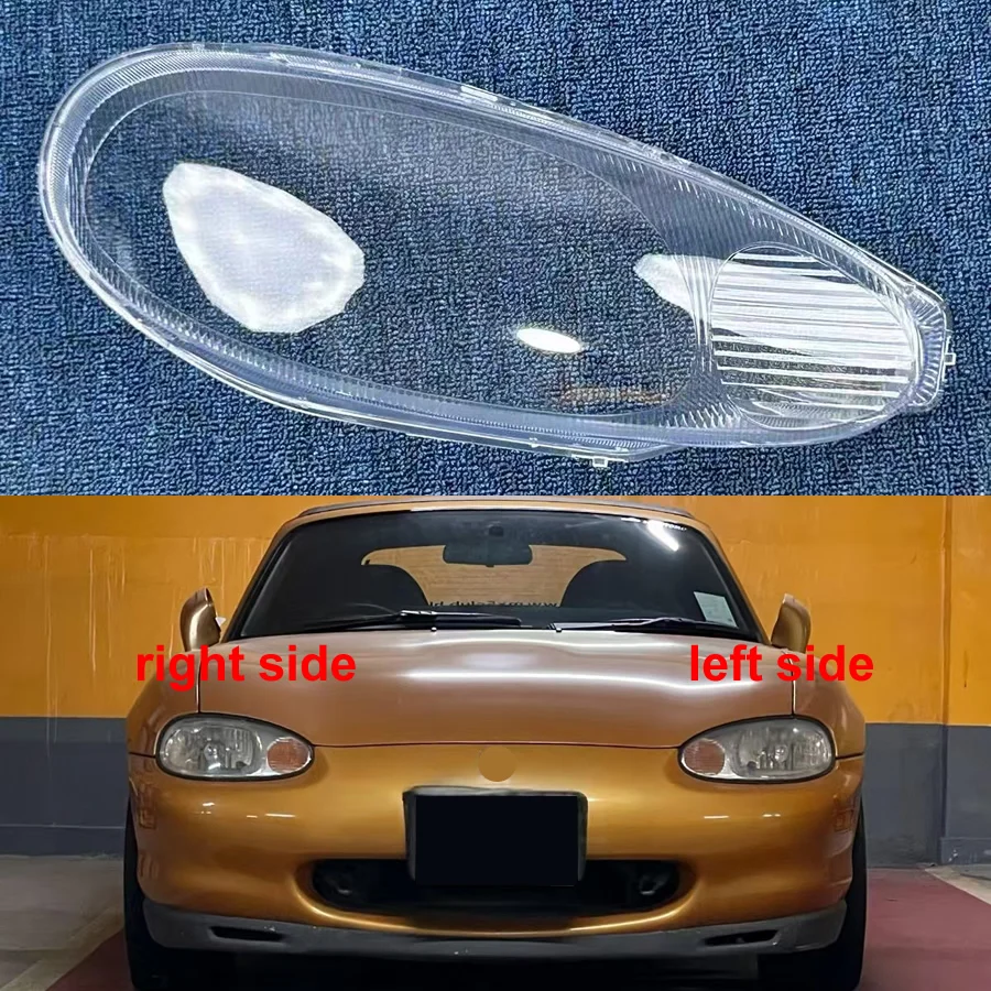 For Mazda MX-5 MX5 1998 1999 2000 Car Accessories Headlight Lens Cover Transparent Lampshade Headlamp Shell Plexiglass
For Mazda MX-5 MX5 1998 1999 2000 Car Accessories Headlight Lens Cover Transparent Lampshade Headlamp Shell Plexiglass