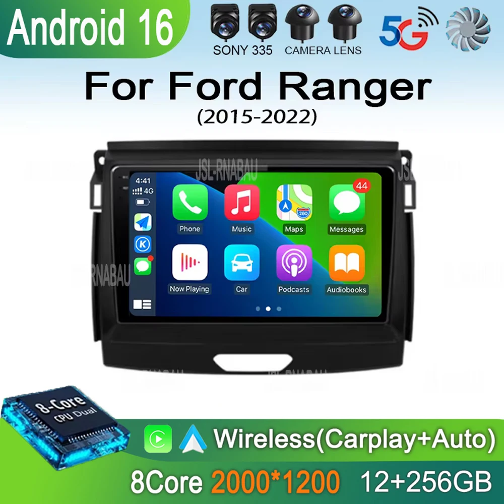 Car Radio Android 16 Stereo QLED Screen For Ford Ranger 2015 2016 2017 2018 2019-2022 GPS Multimedia Carplay Autoradio Head unit
Car Radio Android 16 Stereo QLED Screen For Ford Ranger 2015 2016 2017 2018 2019-2022 GPS Multimedia Carplay Autoradio Head unit