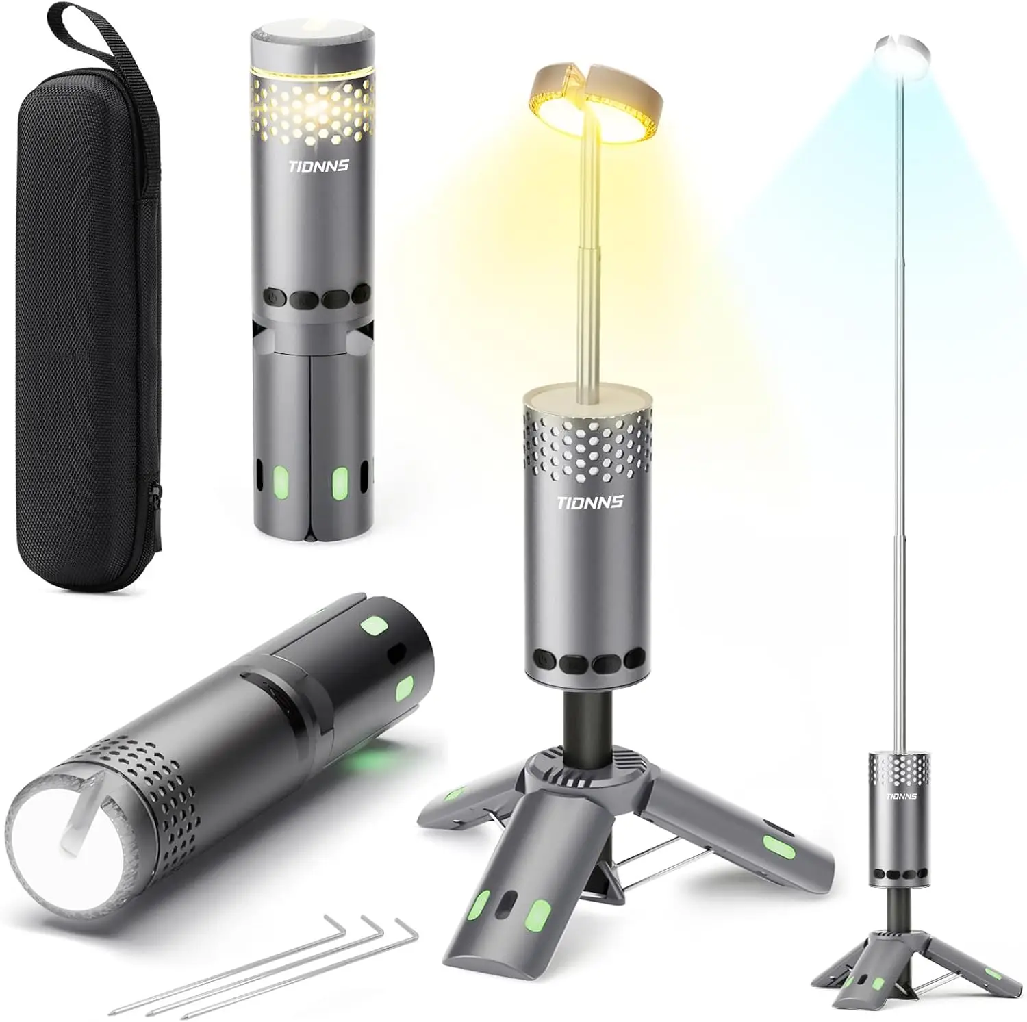 Перезаряжаемый фонарь для кемпинга с подставкой, телескопический водонепроницаемый светодиодный светильник, магнитный подвесной светильник для экстренной помощи (серый)
Перезаряжаемый фонарь для кемпинга с подставкой, телескопический водонепроницаемый светодиодный светильник, магнитный подвесной светильник для экстренной помощи (серый)