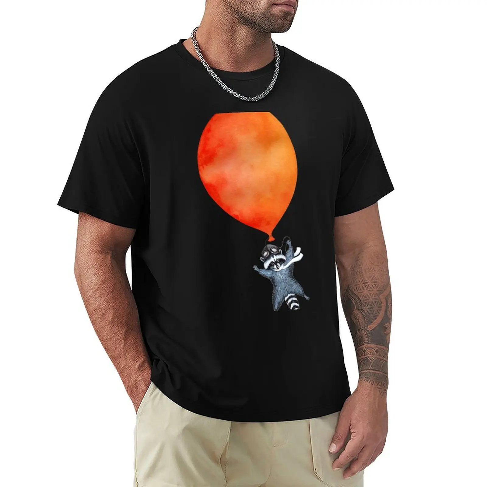 Raccoon and orange balloon T-Shirt graphic t shirts blue archive oversized graphic tee man clothes men graphic t shirts
Raccoon and orange balloon T-Shirt graphic t shirts blue archive oversized graphic tee man clothes men graphic t shirts