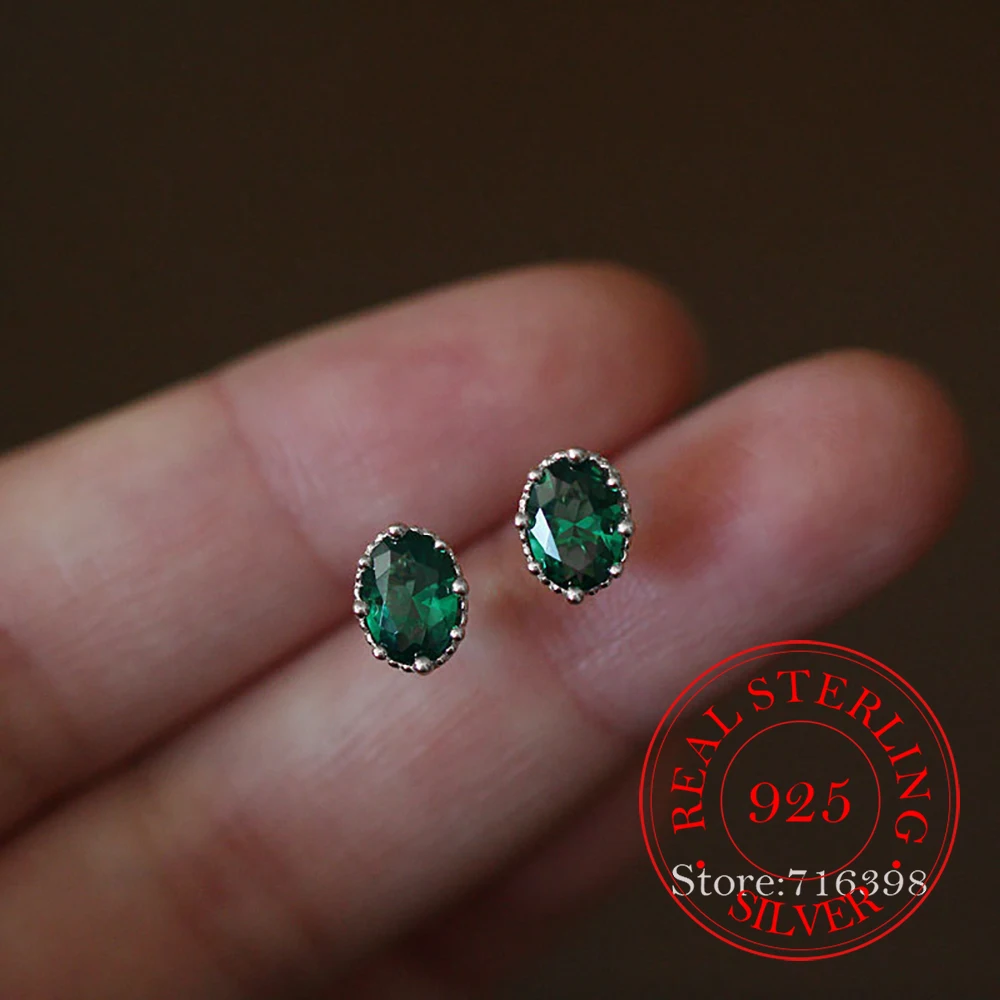 Серьги-гвоздики из стерлингового серебра 925 пробы с зеленым овальным цирконом для женщин, рождественские подарки, ювелирные изделия для пирсинга, Aretes De Mujer, подарок на вечеринку
Серьги-гвоздики из стерлингового серебра 925 пробы с зеленым овальным цирконом для женщин, рождественские подарки, ювелирные изделия для пирсинга, Aretes De Mujer, подарок на вечеринку