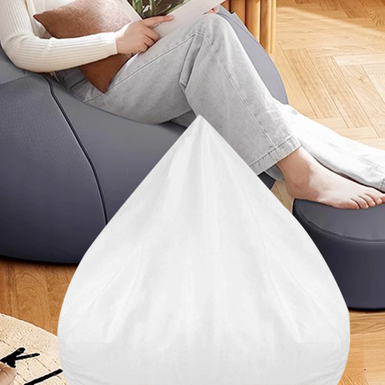 Sofa Stool Liner 45x25cm Removable Washable Bean Bag Replacement Cover Cushion Lazy Inner
Sofa Stool Liner 45x25cm Removable Washable Bean Bag Replacement Cover Cushion Lazy Inner