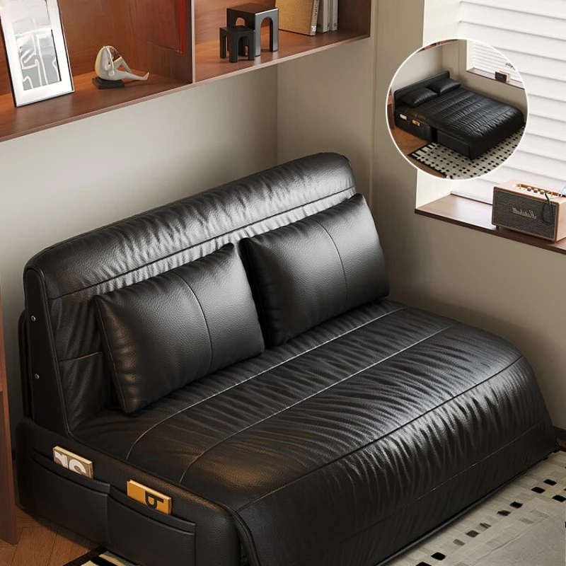 Intelligent electric voice sofa bed, study multi-function foldable dual-purpose single small apartment living room
Intelligent electric voice sofa bed, study multi-function foldable dual-purpose single small apartment living room
