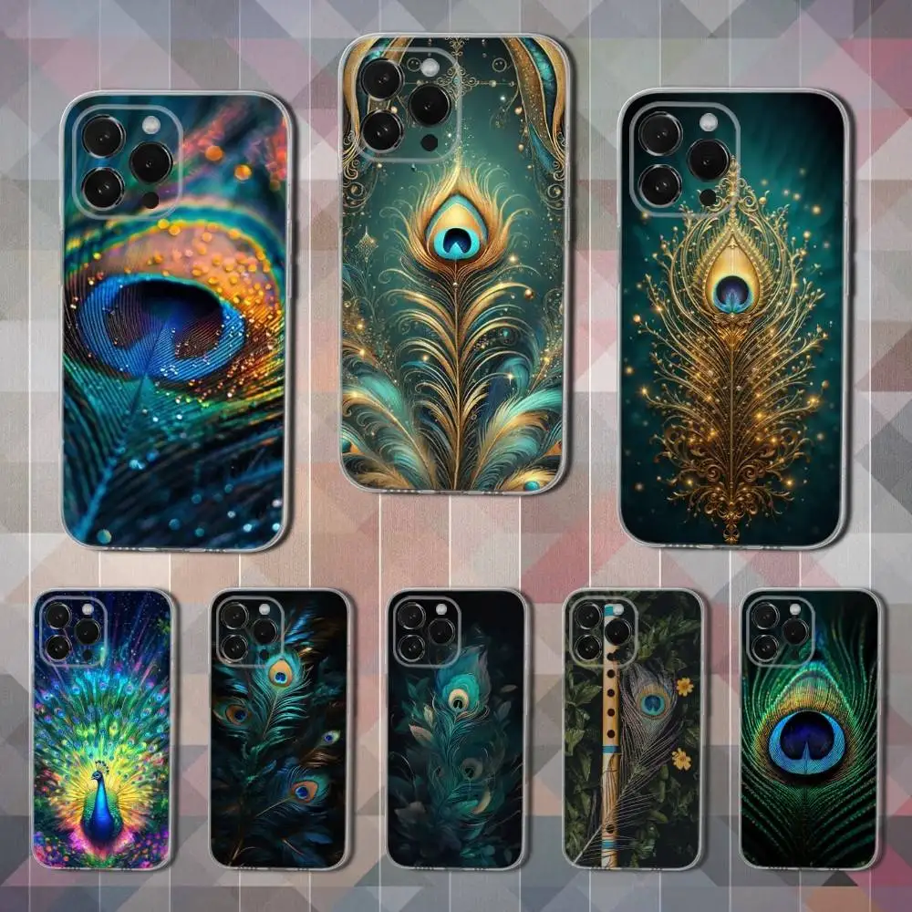 Beauty Peacock Feathers Phone Case For iPhone 16,15,14,13,12,11 Pro,Max,Plus,X,XS,XR,SE,Mini Transparent Soft Cover
Beauty Peacock Feathers Phone Case For iPhone 16,15,14,13,12,11 Pro,Max,Plus,X,XS,XR,SE,Mini Transparent Soft Cover