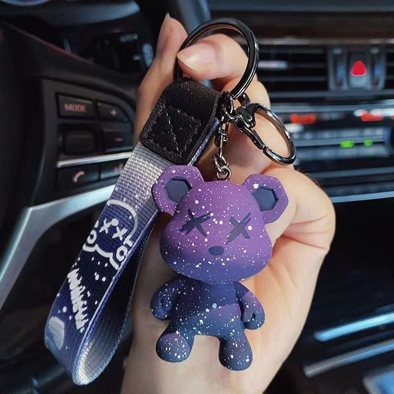 Cute Colorful Bear Car Keychain Cars Accessories Creative Resin key chain Fashion Keyring With Lanyard Doll Pendant
Cute Colorful Bear Car Keychain Cars Accessories Creative Resin key chain Fashion Keyring With Lanyard Doll Pendant