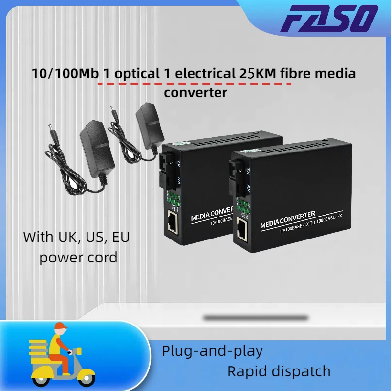 10/100 Мбит/с оптоволоконный медиаконвертер 20 км SC порт Ethernet RJ45 одномодовый одноволоконный оптоволоконный передатчик с адаптером питания
10/100 Мбит/с оптоволоконный медиаконвертер 20 км SC порт Ethernet RJ45 одномодовый одноволоконный оптоволоконный передатчик с адаптером питания