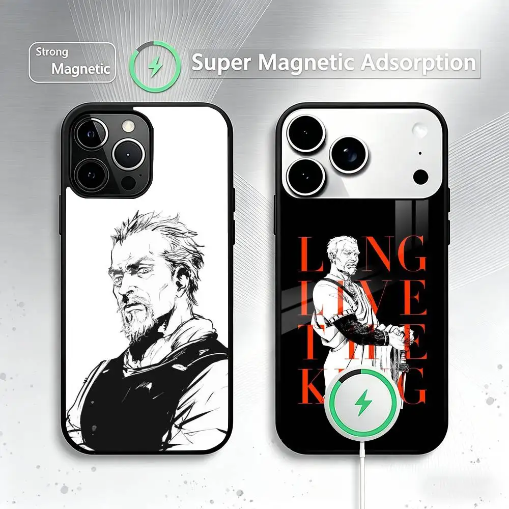Black V-Vinland A-Askeladd Phone Case For iPhone17,16,15,14,13,12,11 Plus,Pro Supports Magnetic Wireless Charging
Black V-Vinland A-Askeladd Phone Case For iPhone17,16,15,14,13,12,11 Plus,Pro Supports Magnetic Wireless Charging
