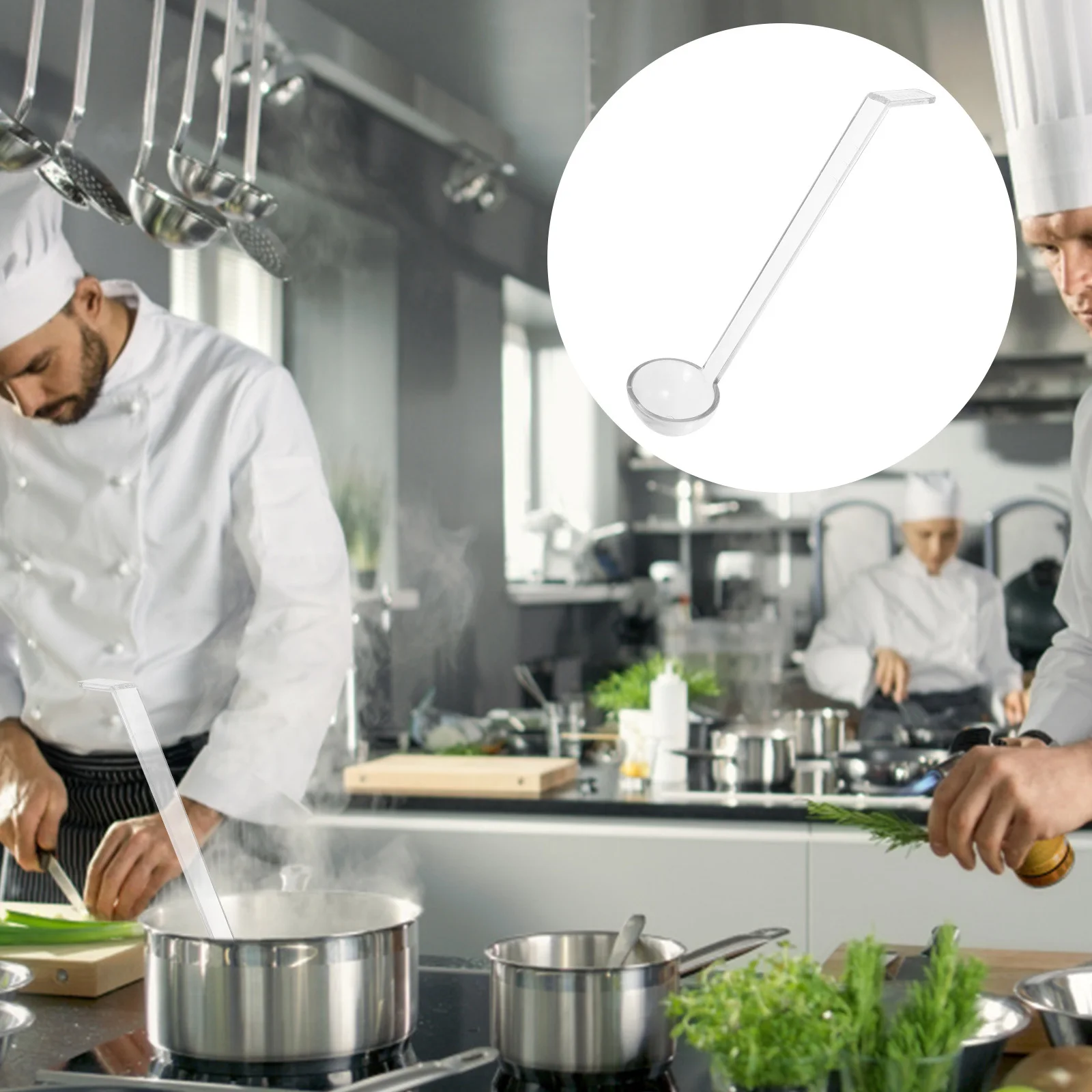 Long Handle Transparent Pc Serving Ladle Spoon Clear Soup Sauce Buffet Gravy Catering Scoop Ramen Soup Spoon
Long Handle Transparent Pc Serving Ladle Spoon Clear Soup Sauce Buffet Gravy Catering Scoop Ramen Soup Spoon