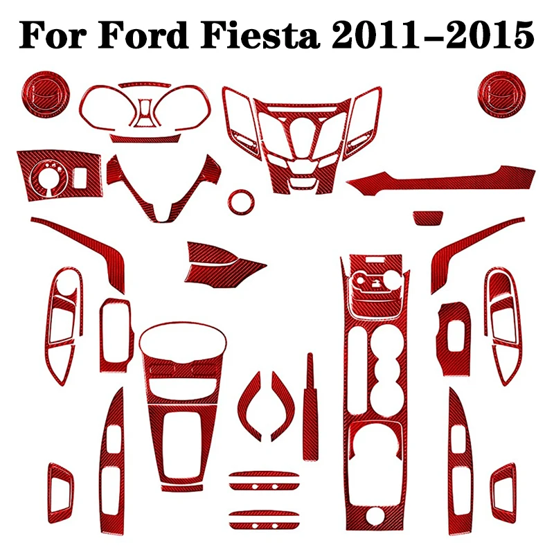 For Ford Fiesta 2011 2012 2013 2014 2015 Various Parts Red Stickers Car Carbon Fiber Interior Decorative Accessories
For Ford Fiesta 2011 2012 2013 2014 2015 Various Parts Red Stickers Car Carbon Fiber Interior Decorative Accessories