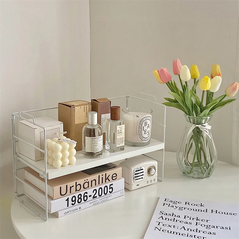 Stackable Storage Rack Cosmetic Perfume Aromatherapy Shelf Creative Desktop Books Sundries Ornaments Bathroom Makeup Organizer
Stackable Storage Rack Cosmetic Perfume Aromatherapy Shelf Creative Desktop Books Sundries Ornaments Bathroom Makeup Organizer