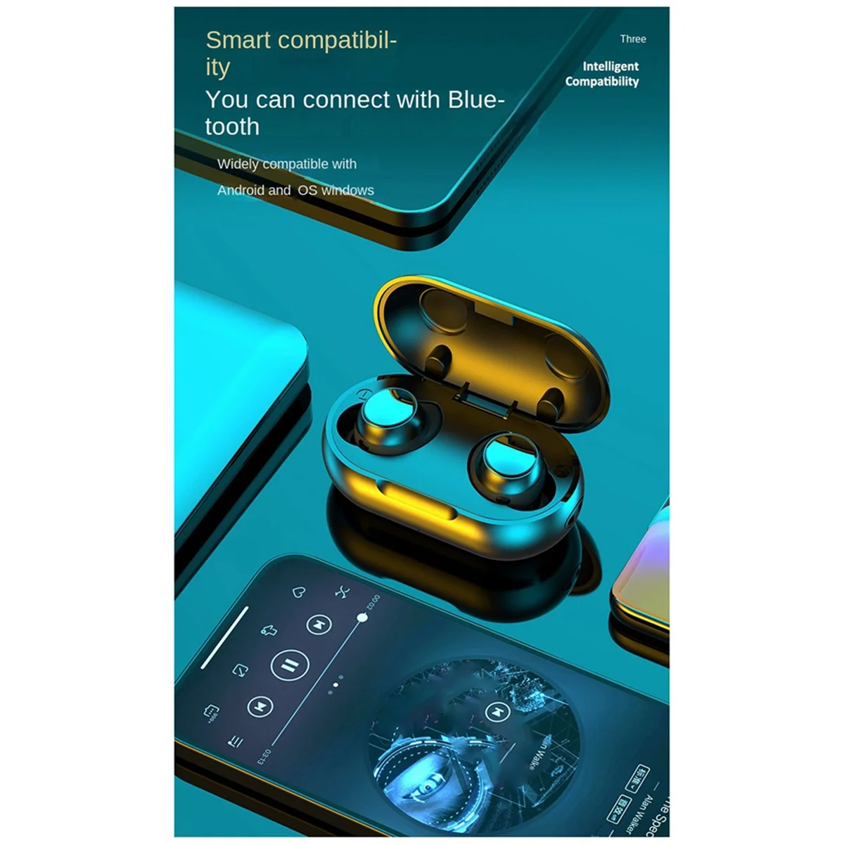 Mini TWS Bluetooth 5.4 Wireless Earbuds with Wireless Charging Case Invisible Mini Bluetooth Earphones As Shown
Mini TWS Bluetooth 5.4 Wireless Earbuds with Wireless Charging Case Invisible Mini Bluetooth Earphones As Shown