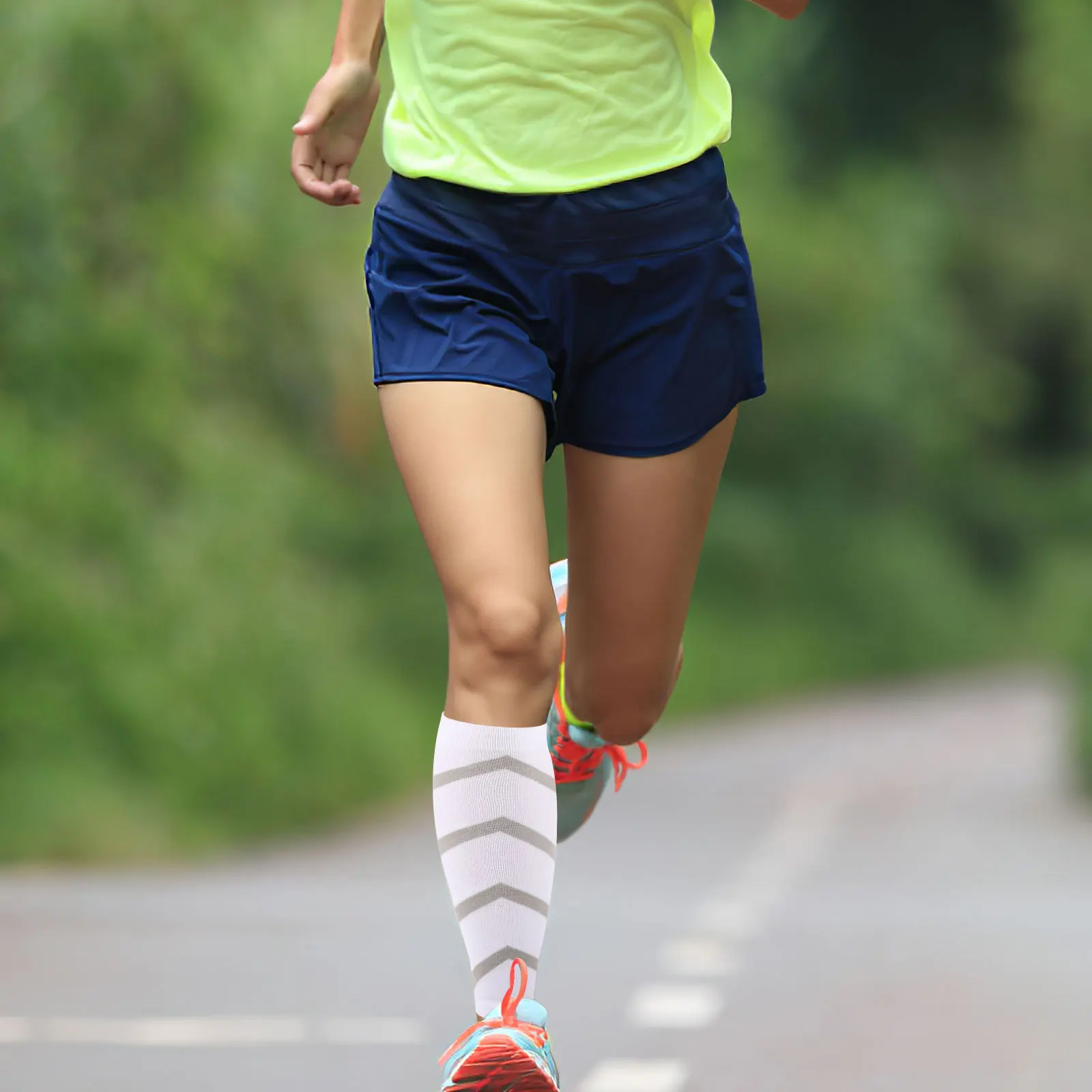 1 Pair Calf Compression Socks Shock Absorption Breathable Elastic Sports Socks for Running Leg Support Calf Protection Sleeves
1 Pair Calf Compression Socks Shock Absorption Breathable Elastic Sports Socks for Running Leg Support Calf Protection Sleeves