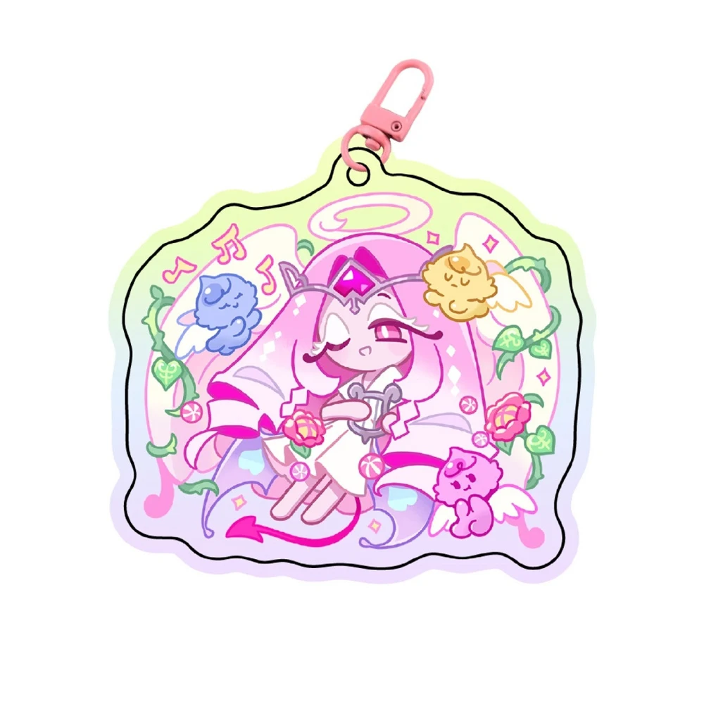 Anime Eternal Sugar Cookie Cosplay Keychain Acrylic Key Chain Backpack Decoration Cute Figure Keyring Prop
Anime Eternal Sugar Cookie Cosplay Keychain Acrylic Key Chain Backpack Decoration Cute Figure Keyring Prop