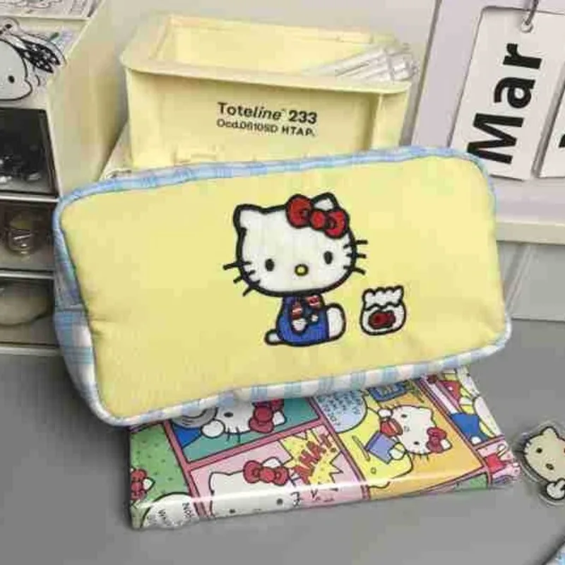 Hello Kitty Kawaii Pen Case Anime Cartoon Cute Girl Gift Large Capacity Student Supplies Storage Women Accessories Toy Wholesale
Hello Kitty Kawaii Pen Case Anime Cartoon Cute Girl Gift Large Capacity Student Supplies Storage Women Accessories Toy Wholesale