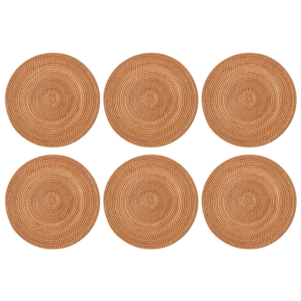 6pcs Rattan Coasters Woven Cup Pad Heat Insulation Mat Round Natural Coasters for Dining Table Kitchen Cafe Restaurant Hotel
6pcs Rattan Coasters Woven Cup Pad Heat Insulation Mat Round Natural Coasters for Dining Table Kitchen Cafe Restaurant Hotel