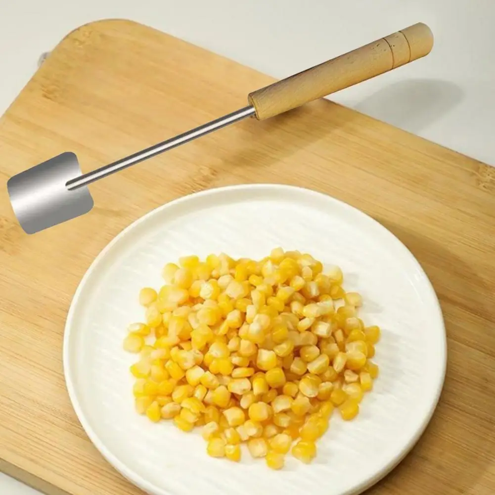 Corn Thresher Stainless Steel Corn Peeler Tool for Easy Corn Removal Ergonomic Design Cob Stripper Handy for Salads for Cooking
Corn Thresher Stainless Steel Corn Peeler Tool for Easy Corn Removal Ergonomic Design Cob Stripper Handy for Salads for Cooking