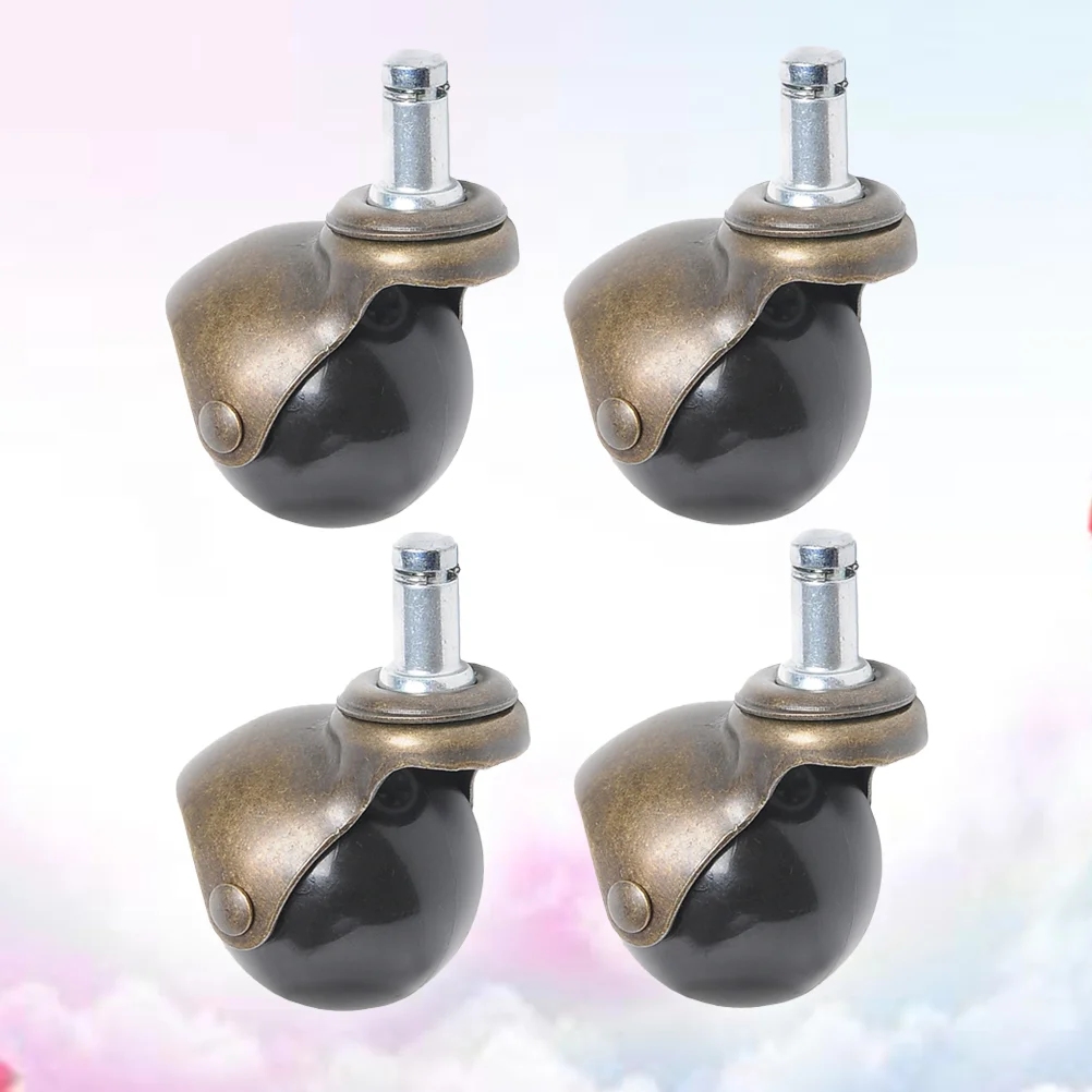 4pcs 2 Bronze Wheel Swivel Chair Bronze Caster Caster for Home Office Furniture Low Pile CarpetCasterWheel
4pcs 2 Bronze Wheel Swivel Chair Bronze Caster Caster for Home Office Furniture Low Pile CarpetCasterWheel