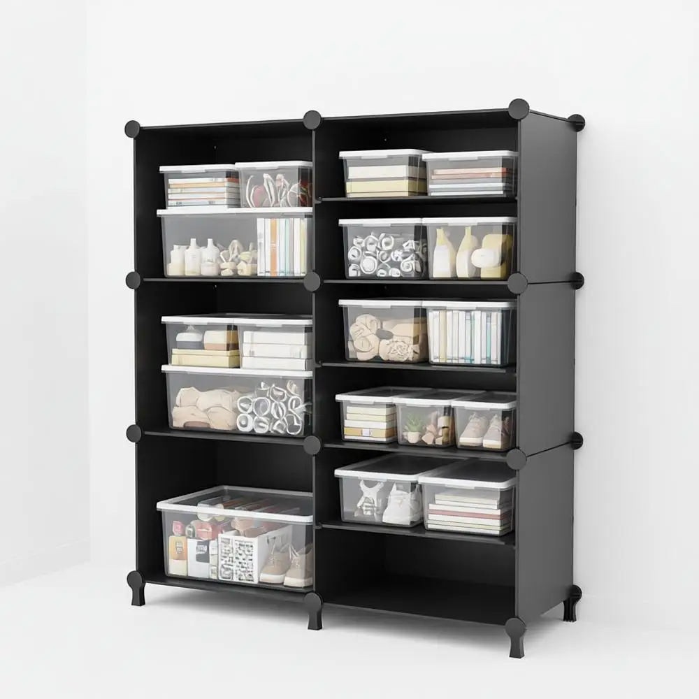 Closet Organizer 6 Cube Storage Shelves Portable Closet Clothes Organizers and Storage Stackable Cubby Shelving or Closet Bedroo
Closet Organizer 6 Cube Storage Shelves Portable Closet Clothes Organizers and Storage Stackable Cubby Shelving or Closet Bedroo