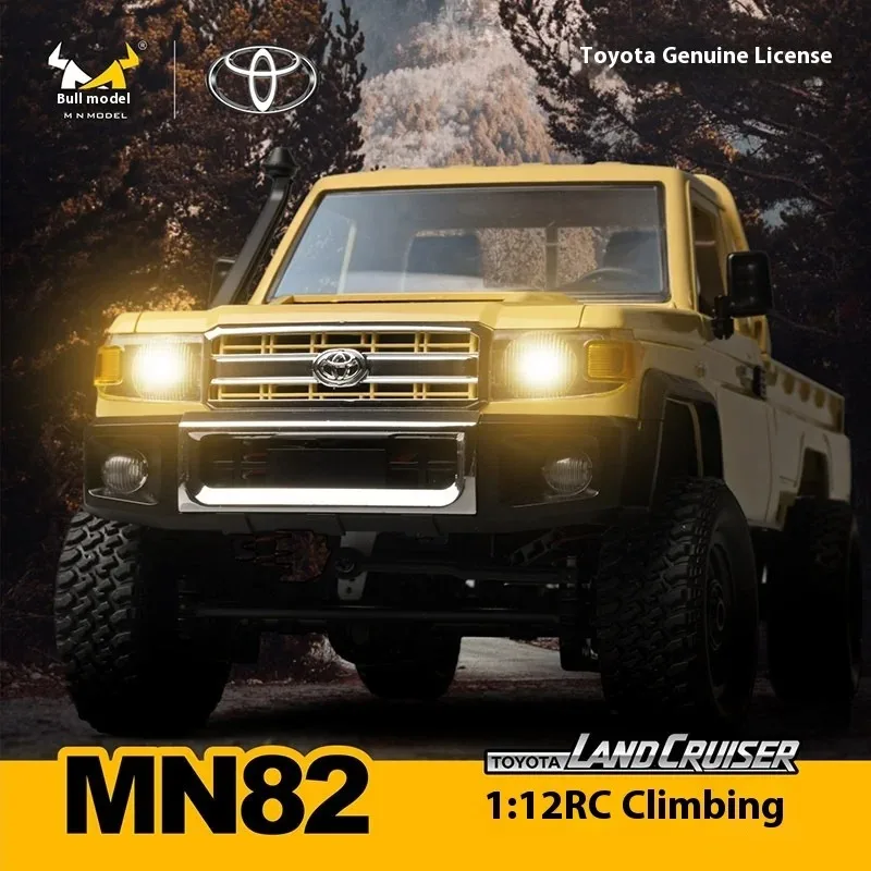 MN MODEL MN82 With LED Lights Full-scale Simulation 1:12 Rc Car LC79 Professional 4WD Remote Control Pickup RC Truck Model Toys
MN MODEL MN82 With LED Lights Full-scale Simulation 1:12 Rc Car LC79 Professional 4WD Remote Control Pickup RC Truck Model Toys
