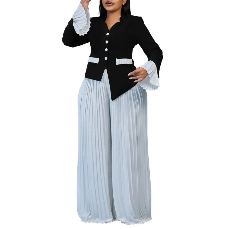 2 Piece Dashiki African Clothes for Women Summer Women Long Sleeve V-neck Polyester Top Long Pant Matching Sets Outfits S-3XL
2 Piece Dashiki African Clothes for Women Summer Women Long Sleeve V-neck Polyester Top Long Pant Matching Sets Outfits S-3XL