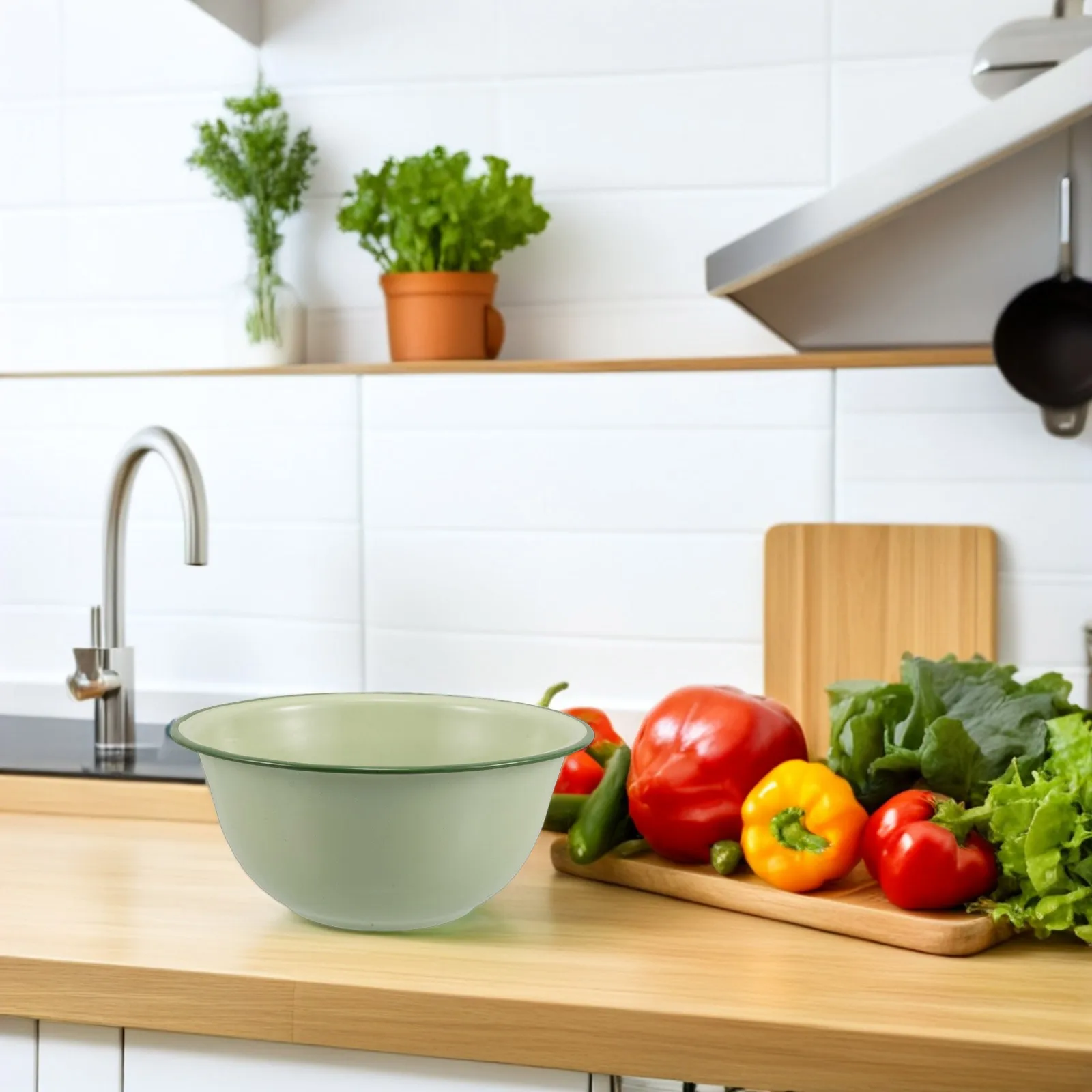 Enamel Retro Deep Thick Soup Bowl for Kitchen Daily Use Large Capacity Japanese Ramen Noodle Fruit Bowl Easy Clean Wear
Enamel Retro Deep Thick Soup Bowl for Kitchen Daily Use Large Capacity Japanese Ramen Noodle Fruit Bowl Easy Clean Wear