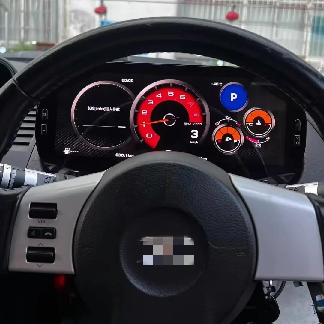 Цифровая приборная панель для Nissan 350Z 370Z 2003-2008: Виртуальный кокпит, спидометр, QLED-экран
Цифровая приборная панель для Nissan 350Z 370Z 2003-2008: Виртуальный кокпит, спидометр, QLED-экран