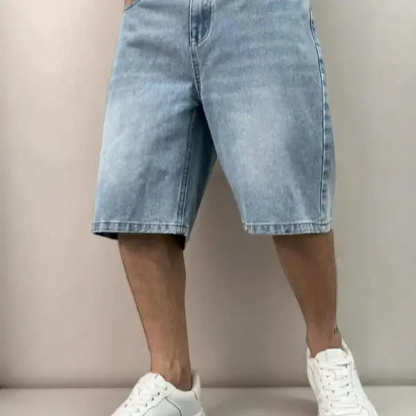 Loose Casual Denim orts for Summer Men's plus Size Elastic Waist Ciwalk Long Pants Tee-acetate Fiber Other Materials
Loose Casual Denim orts for Summer Men's plus Size Elastic Waist Ciwalk Long Pants Tee-acetate Fiber Other Materials
