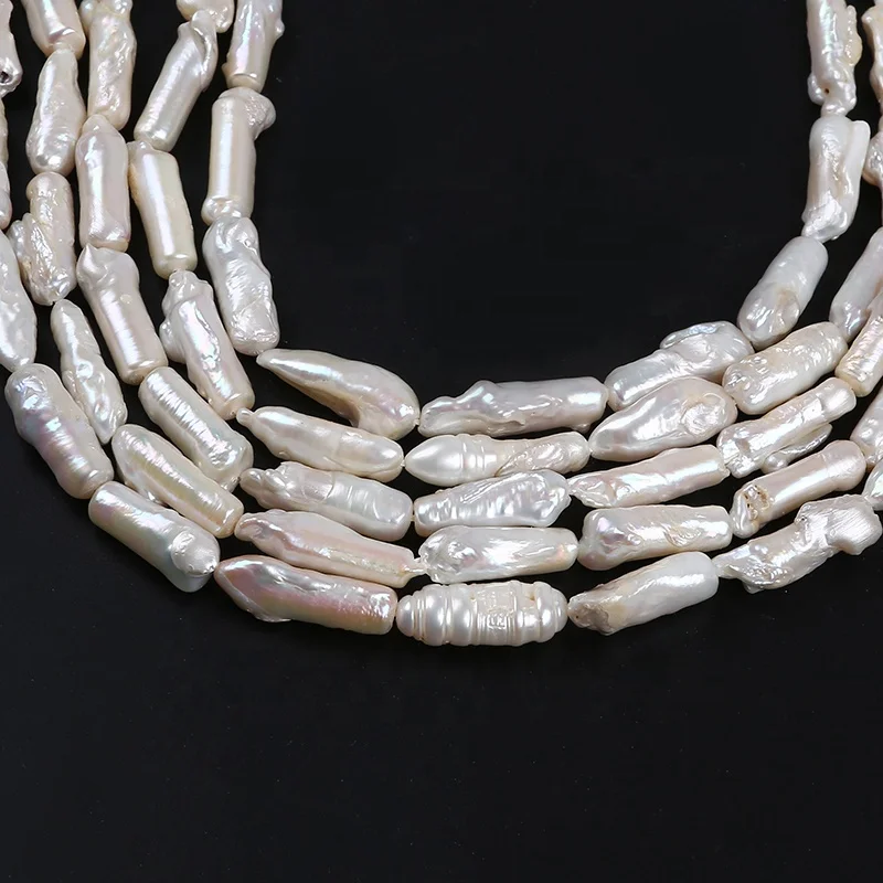 wholesale 7-8mm natural white cylinder-shaped toothpick stick irregular shape freshwater pearls strand
wholesale 7-8mm natural white cylinder-shaped toothpick stick irregular shape freshwater pearls strand