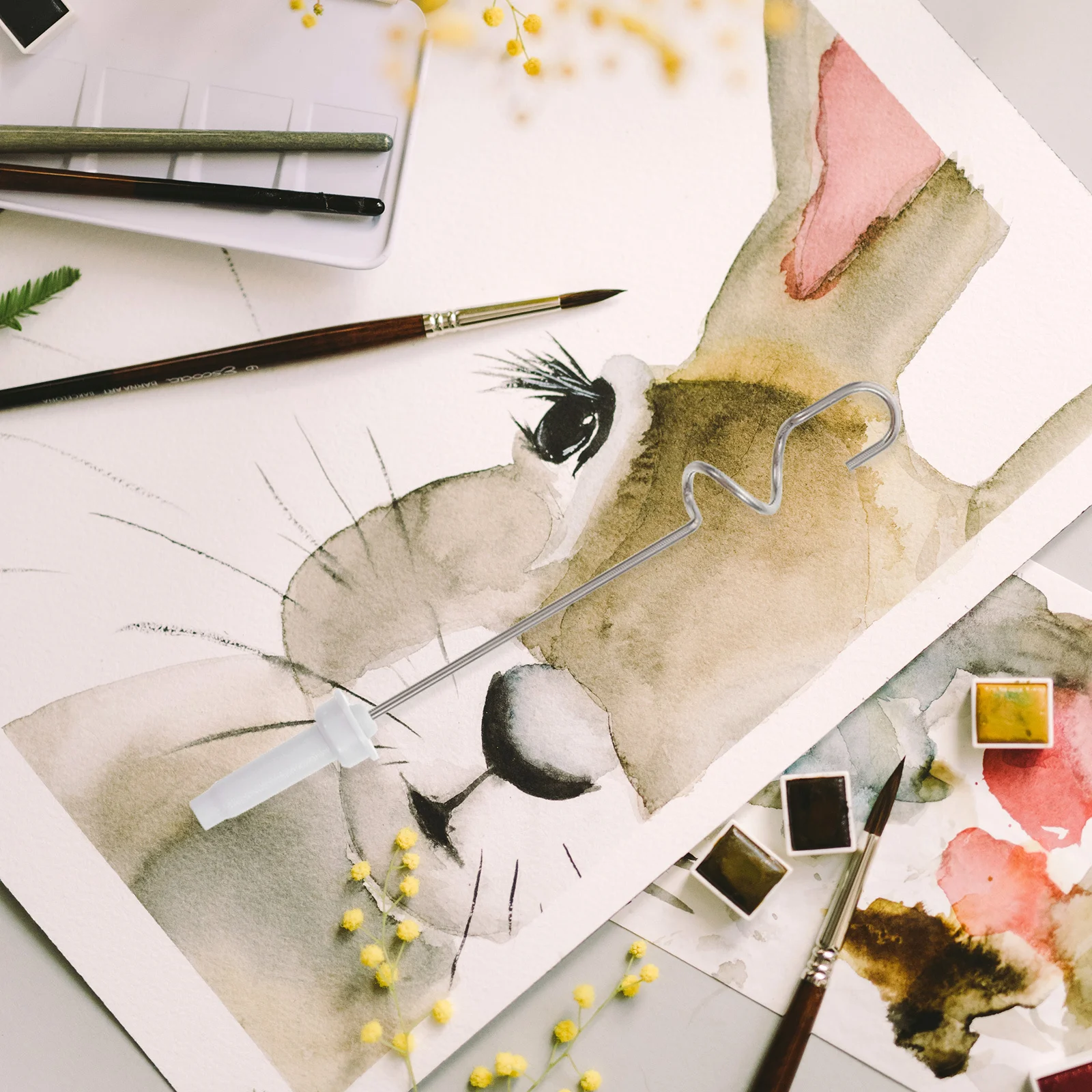 4Pcs Pigment Stirrer Heads Metal Plastic Replacement Mixer Tips for Watercolor Ink Gouache Paint Mixing Tools Electric Color
4Pcs Pigment Stirrer Heads Metal Plastic Replacement Mixer Tips for Watercolor Ink Gouache Paint Mixing Tools Electric Color