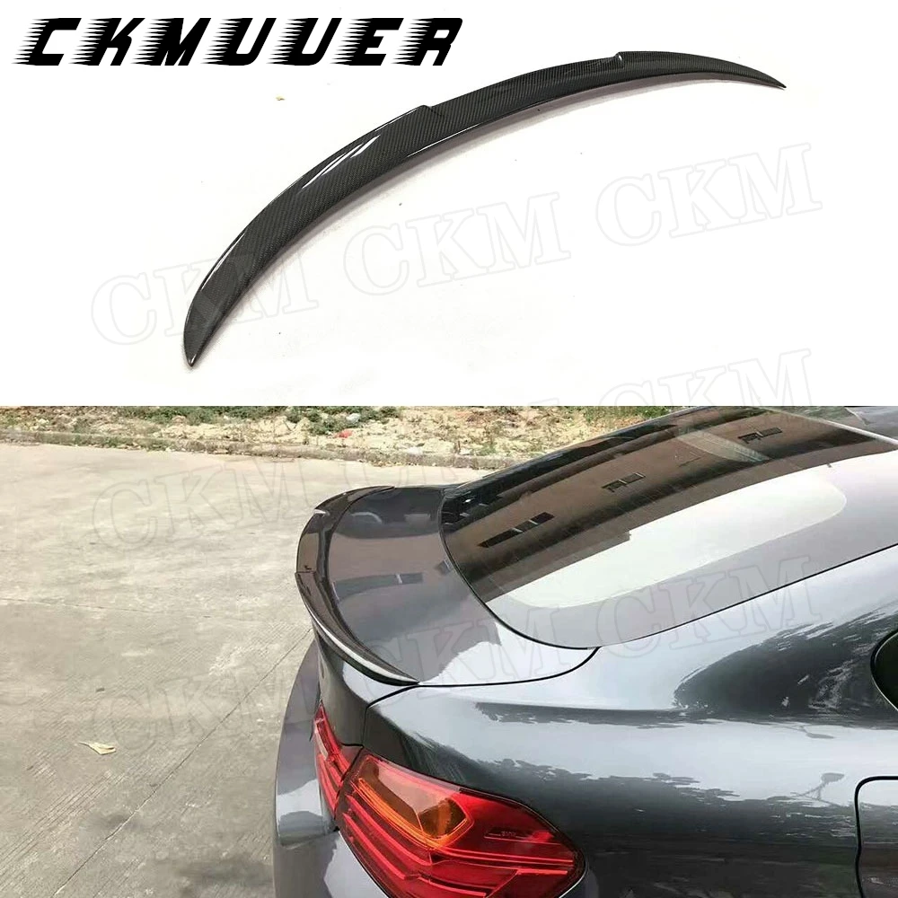 CKMUUER 4 Series Carbon Fiber Rear Trunk Spoiler Wing for BMW F36 420i 420d 428i 435i Sedan 2014 2015 2016 2017 Body Kits
CKMUUER 4 Series Carbon Fiber Rear Trunk Spoiler Wing for BMW F36 420i 420d 428i 435i Sedan 2014 2015 2016 2017 Body Kits