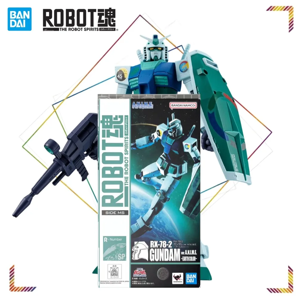 BANDAI ROBOT Spirits RX-78-2 Gundam ver. A.N.I.M.E. Earth Color Action Figures Gundam 1979 Collection Model
BANDAI ROBOT Spirits RX-78-2 Gundam ver. A.N.I.M.E. Earth Color Action Figures Gundam 1979 Collection Model