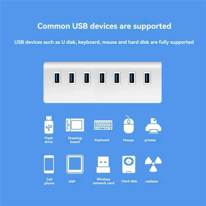 Хорошо сделанный-высокоскоростной USB-концентратор, 7-портовый расширитель, порт USB 3.0, портативный USB-разветвитель из алюминиевого сплава для Imac Air, портативных ПК
Хорошо сделанный-высокоскоростной USB-концентратор, 7-портовый расширитель, порт USB 3.0, портативный USB-разветвитель из алюминиевого сплава для Imac Air, портативных ПК