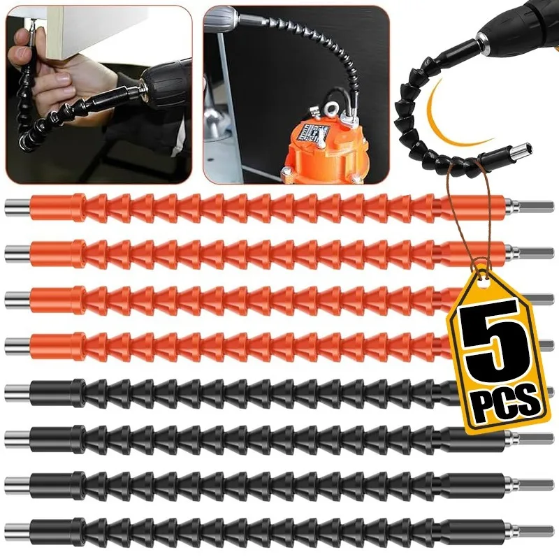 5x Electric Drill Screwdriver Bit Multifunctional Universal Snake flexible Hose Cardan Shaft Connection Soft Extension Rod Link
5x Electric Drill Screwdriver Bit Multifunctional Universal Snake flexible Hose Cardan Shaft Connection Soft Extension Rod Link