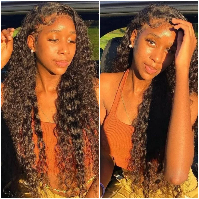 Прозрачный парик с кружевной передней частью 36 дюймов, 13x4, 13x6, с глубокими волнами, из натуральных человеческих волос, 360, без клея, для женщин, с предварительно проработанной линией роста волос, 180% плотность
Прозрачный парик с кружевной передней частью 36 дюймов, 13x4, 13x6, с глубокими волнами, из натуральных человеческих волос, 360, без клея, для женщин, с предварительно проработанной линией роста волос, 180% плотность